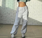 Beyaz Tactical Gabardin Kumaş Pantolon