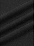 Kemer Boy Black Formidable Detail Baskılı Crop Bluz