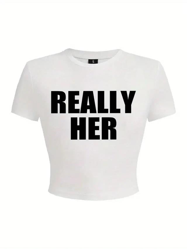 Really Her Crop Top Bluz Body
