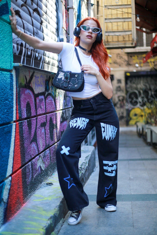 Renger Detail Streetwear Baggy Pantolon