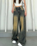 Tint Yıkamalı Baggy Jean